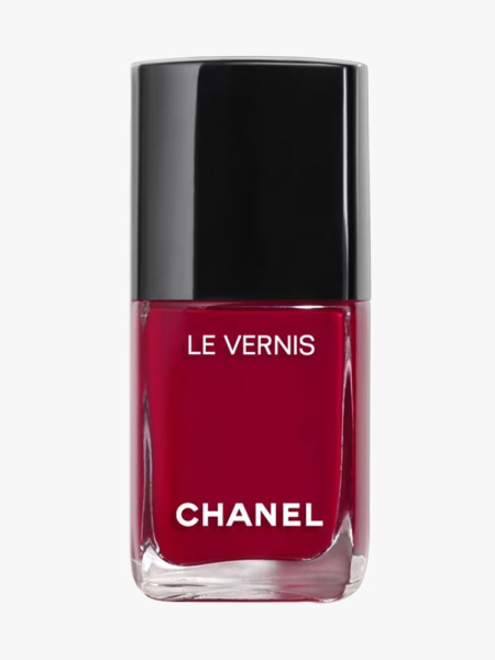 Chanel Le Vernis in Pirate in branded component on a light gray background